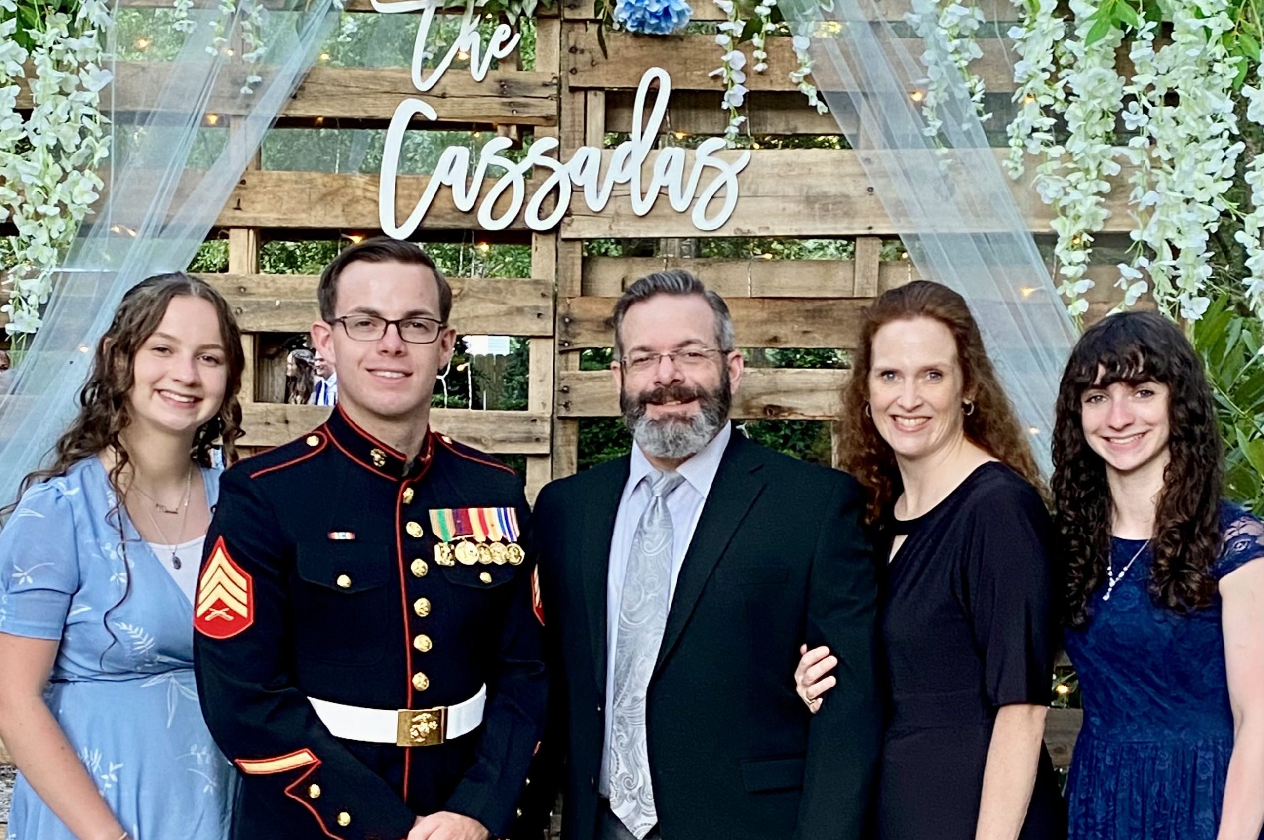 Pastor Joe and his family